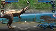 Level 10 Suchomimus vs Level 22 Limnoscelis