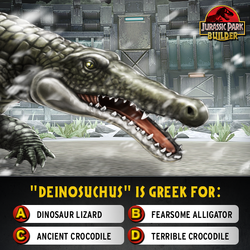 Deinosuchus (survival of the fittest canon), Jurassic Park Fanon Wiki