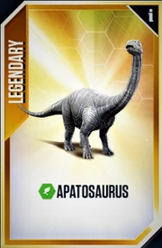 Apatosaurus Card