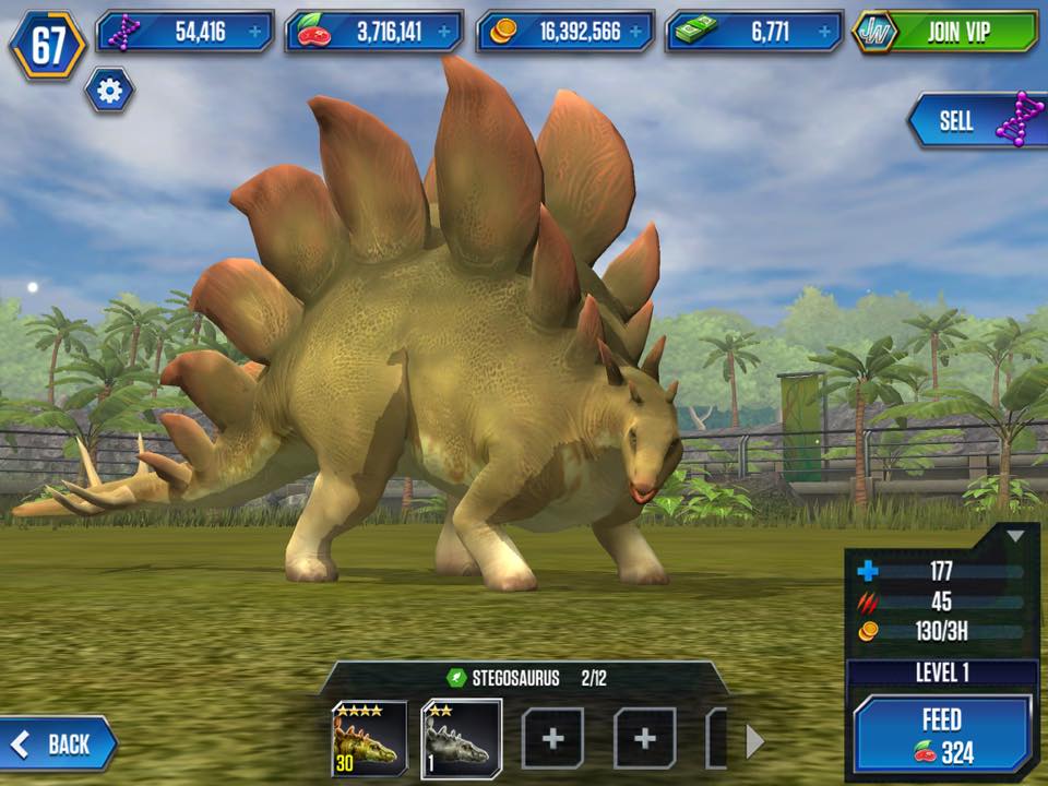 Stegosaurus JW TG Jurassic Park Wiki Fandom