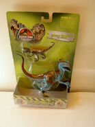 jurassic park dinosaurs electronic raptor with micro raptor