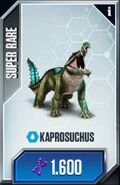 Kaprosuchus Card