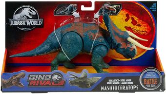 jurassic world dual attack nasutoceratops