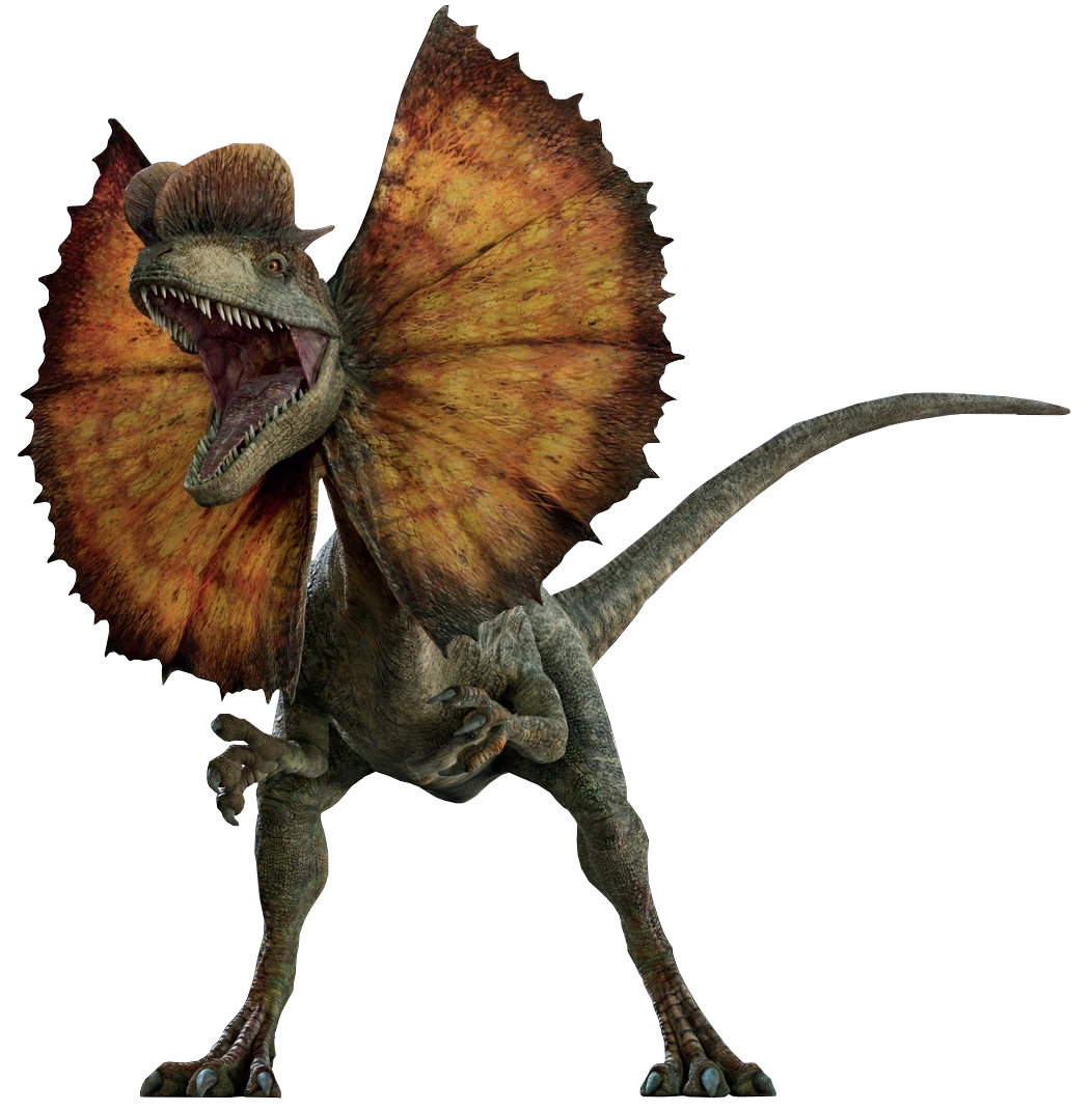 Dilophosaurus running dinosaur