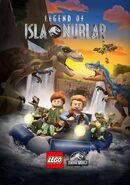 LEGO Legend of Isla Nublar T. rex and BaBR Allosaurus