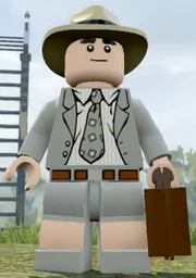 Lego Jurassic World Video Game Donald Gennaro