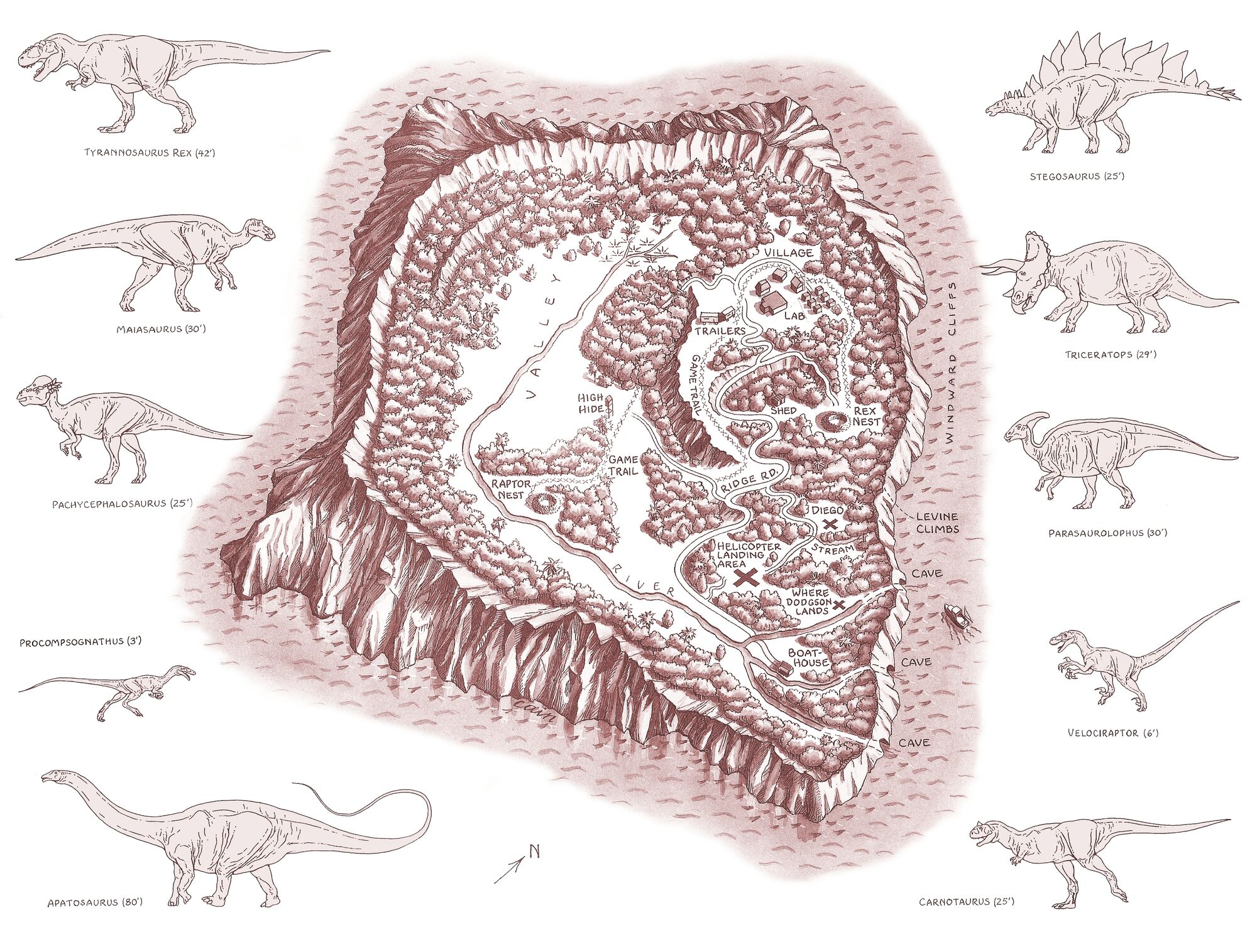 Isla Sorna Novel Canon Jurassic Park Wiki Fandom