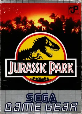 Jurasic park game gear cover