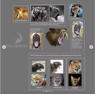 References for the Smilodon's texturing by Chris Sears