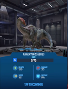 JW Alive Argentinosaur