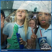 Baryonyxkids.jpg (45 KB) Baryonyx seen in the reflection on the glass of an unknown enclosure.