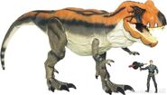 Large Tyrannosaurus rex from the Jurassic Park 2009 toyline (Image courtesy of JPToys.com)