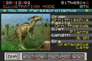 Parasaurolophus from Jurassic Park III: Park Builder.