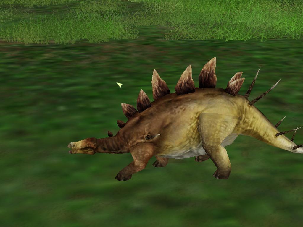 jurassic park operation genesis stegosaurus