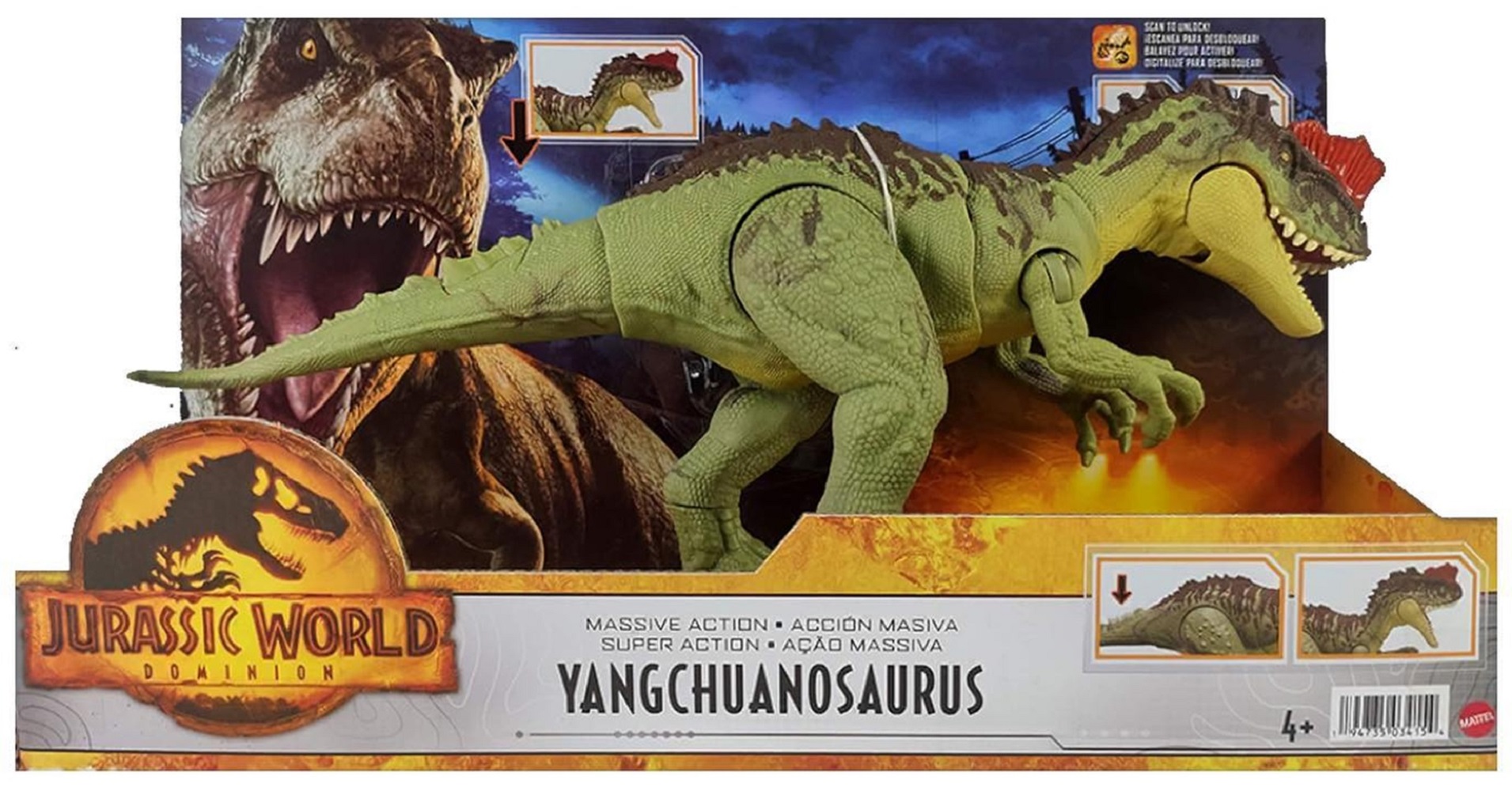 Jurassic World Dinossauro Yangchuanosaurus - Autobrinca Online