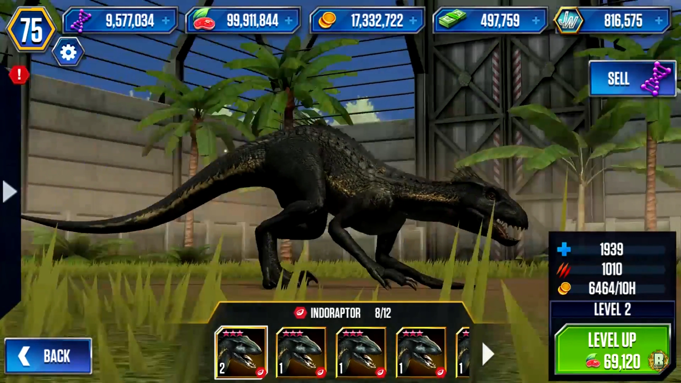 indoraptor lego jurassic world game
