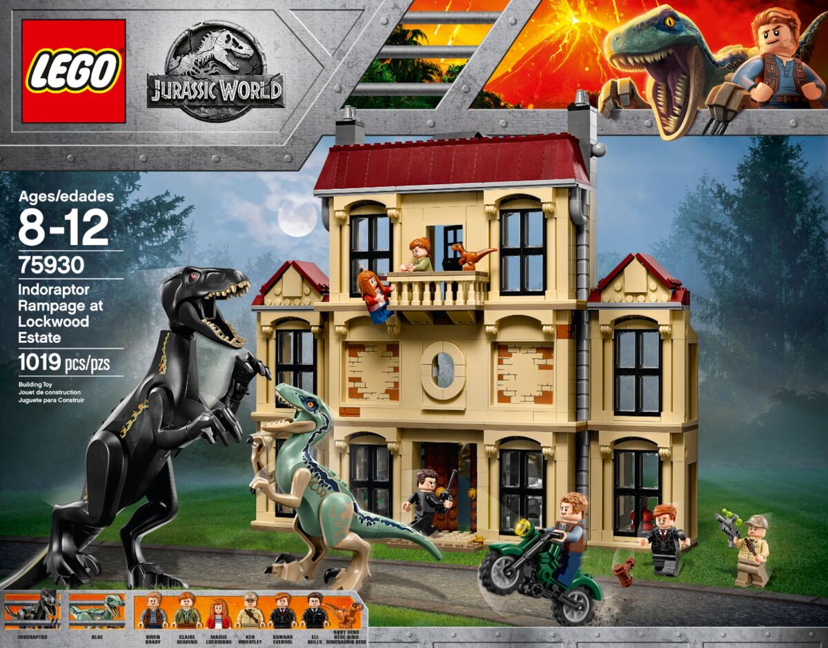 LEGO 75930 Indoraptor Rampage at Lockwood Estate Jurassic Park