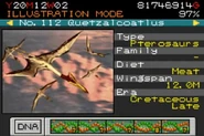 Quetzalcoatlus from Jurassic Park III: Park Builder