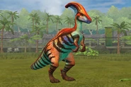 Parasaurolophus from Jurassic World: The Game (Fully Maxed)