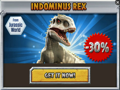 Jurassic World O Jogo #57 Indominus Rex Gen 2 Level Maximo 40 - Jogo de  Dinossauro