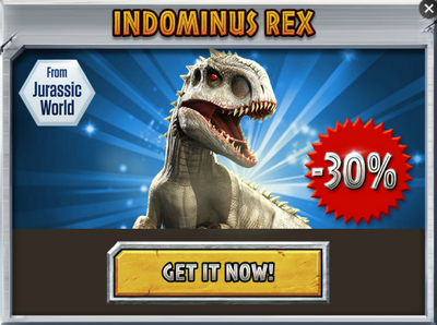 Indominus rex, Wikia Jurassic Park