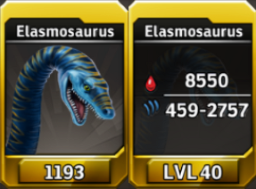 Elasmosaurus Level 40 Tournament-Battle Arena Profile Picture