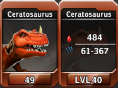 Ceratosaurus Level 40 Tournament-Battle Arena Profile Picture