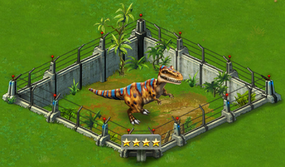 albertosaurus jurassic park builder