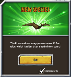 jurassic park builder pteranodon evolution