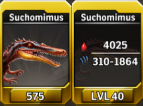 Suchomimus Level 40 Tournament-Battle Arena Profile Picture