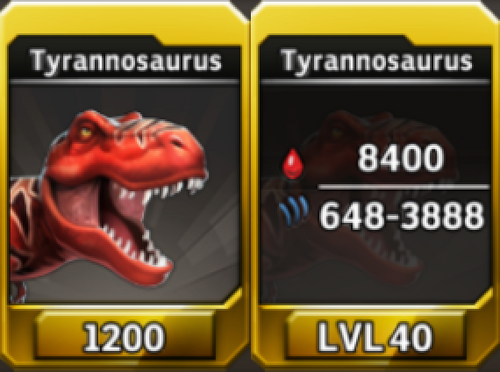 Tyrannosaurus Level 40 Tournament-Battle Arena Profile Picture