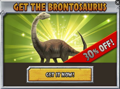 Brontosaurus Promotion