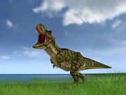 Tyrannosaurus Roaring