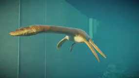 Plesiosaurus gameplay JWE2
