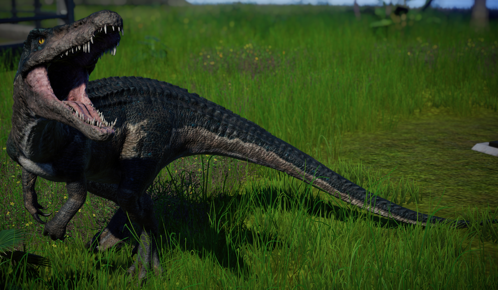 Baryonyx Jurassic World Evolution Wiki Fandom - i got eaten by a dino roblox jurassic tycoon