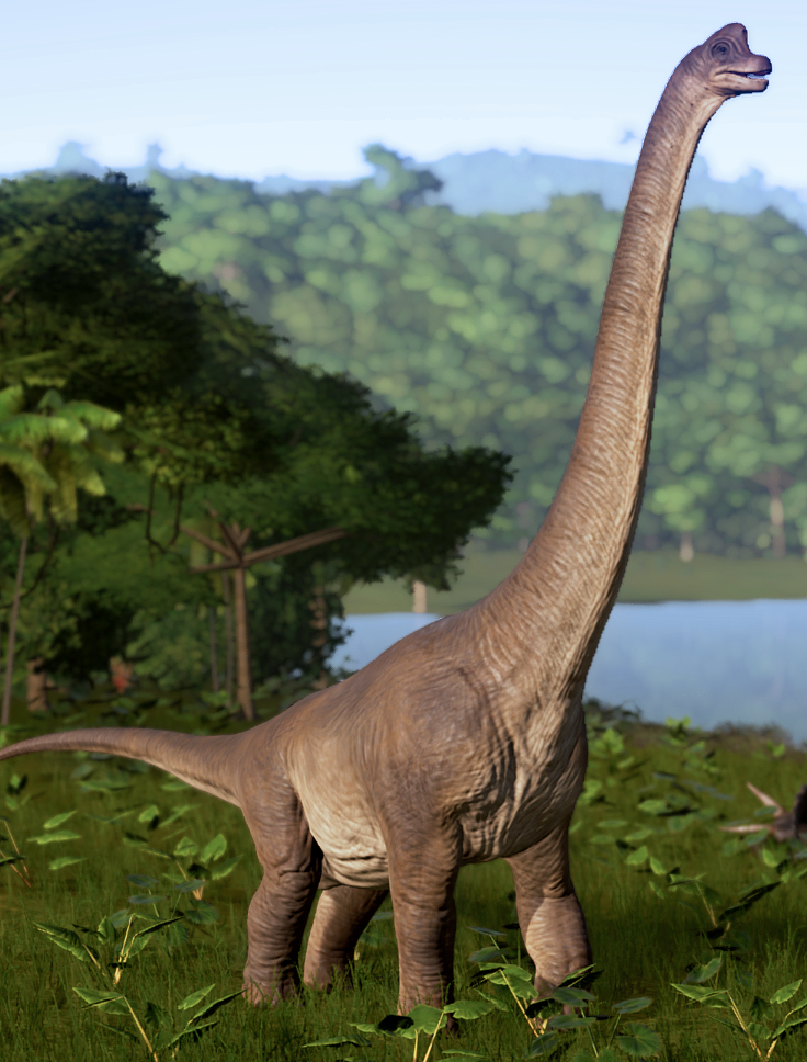 brachiosaurus jurassic world evolution