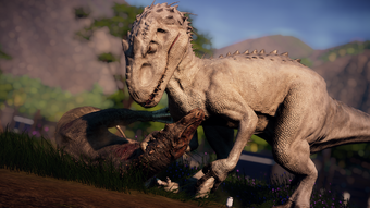 Indominus Rex Jurassic World Evolution Wiki Fandom - roblox code to redeem dominos rex