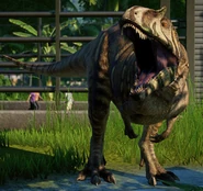 Metriacanthosaurus Faire la mission pour la Division Sécurité