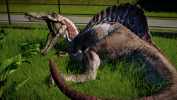 Spinosaurus Aegyptiacus from Jurassic Park 3. A dinosaur not from InGen's  list : r/jurassicworldevo