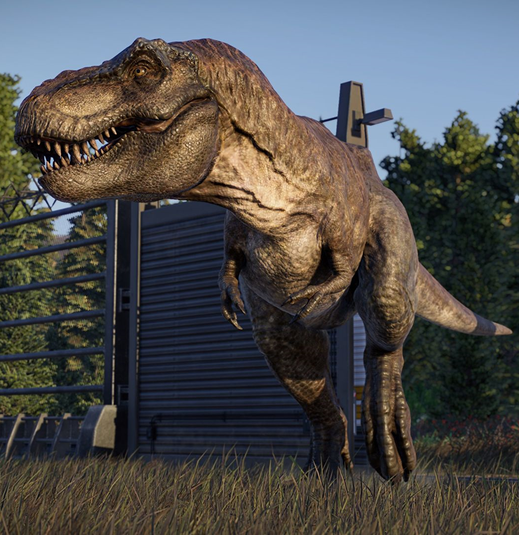 Tyrannosaurus Jurassic World Evolution Wiki Fandom - isla sorna roblox wiki