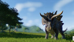 stegoceratops jurassic world evolution