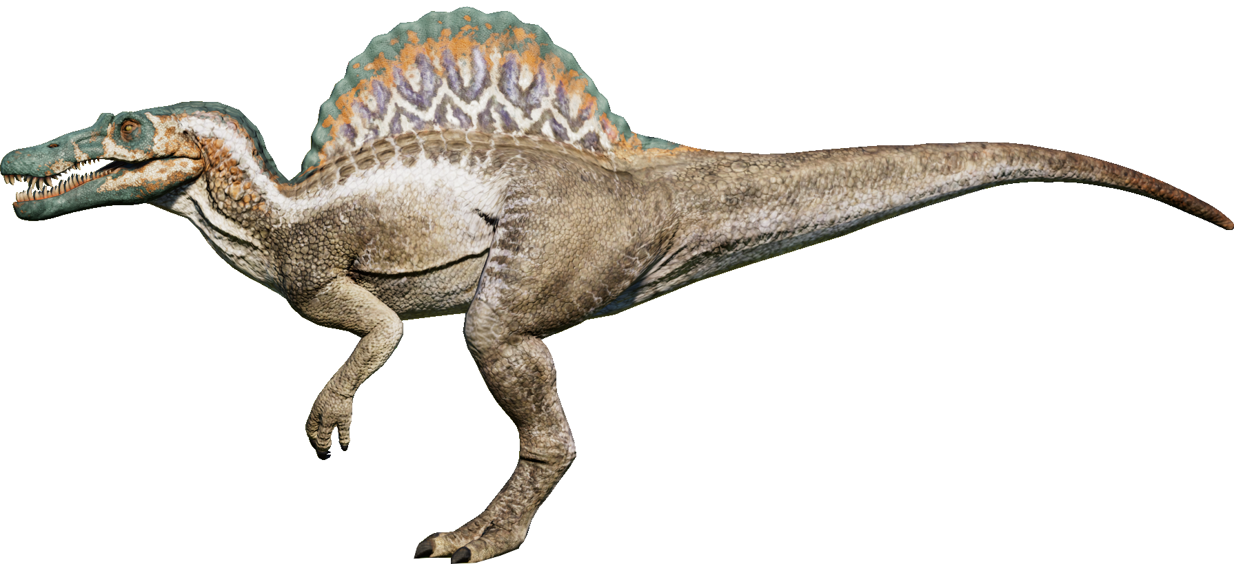 spinosaurus jurassic world evolution