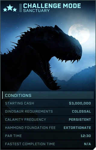 Challenge Mode | Jurassic World Evolution Wiki | Fandom