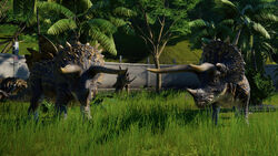 stegoceratops jurassic world evolution