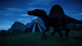 Un Spinosaurus sur Isla Pena