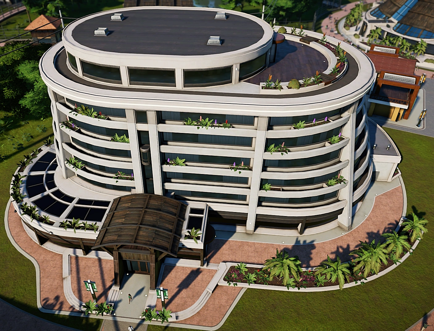 Hotel Jurassic World Evolution Wiki Fandom