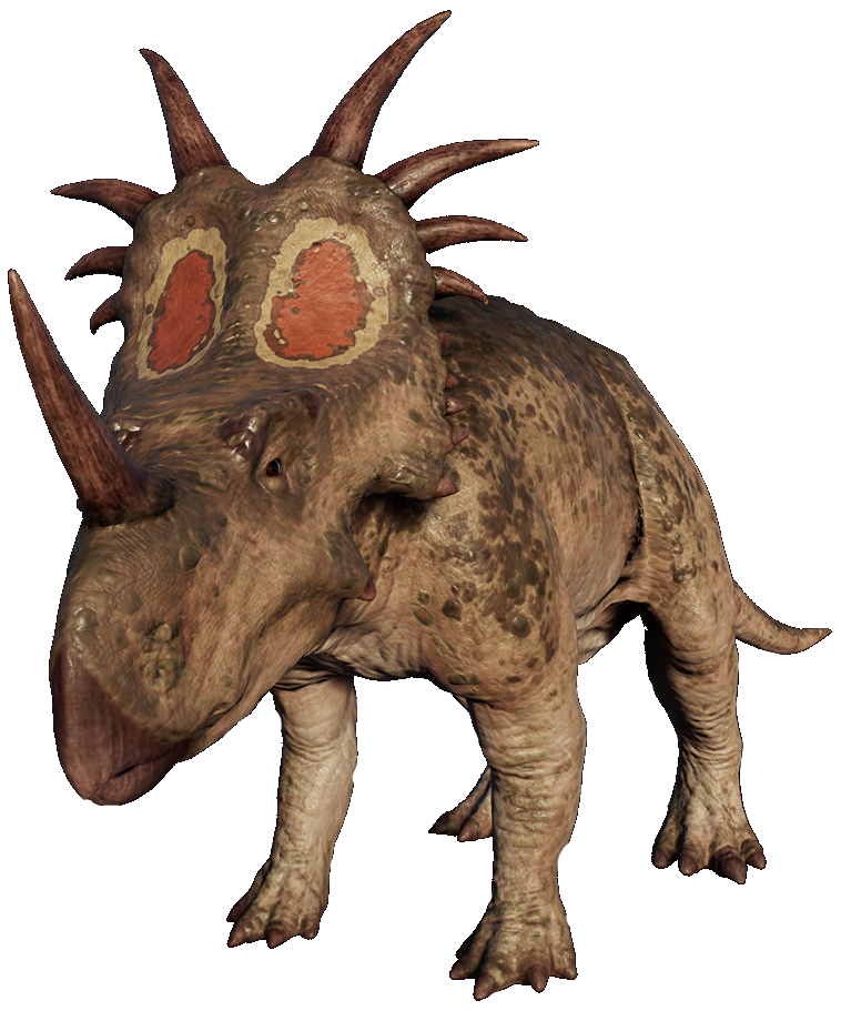 jurassic park styracosaurus