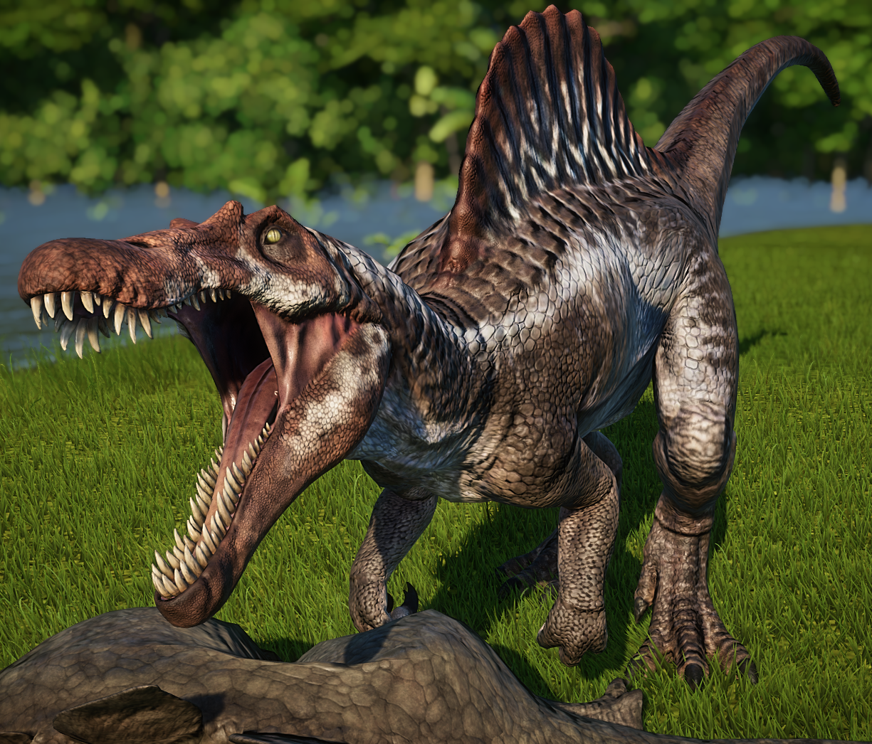 jurassic world spinosaurus