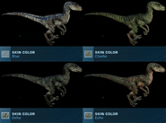 Blue, Charlie, Delta, and Echo Skins