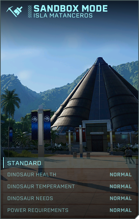 Sandbox Mode Jurassic World Evolution Wiki Fandom